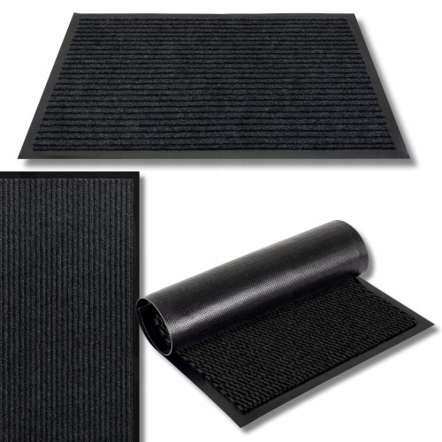 Wycieraczka pod drzwi wewnętrzna mata do butów xxl antypoślizgowa 80x120