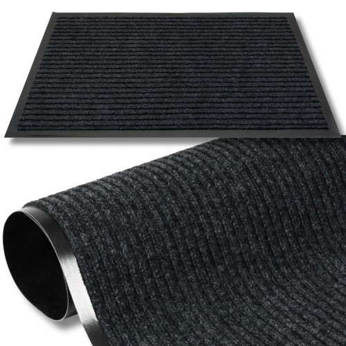 Wycieraczka pod drzwi wewnętrzna mata do butów xxl antypoślizgowa 60x80