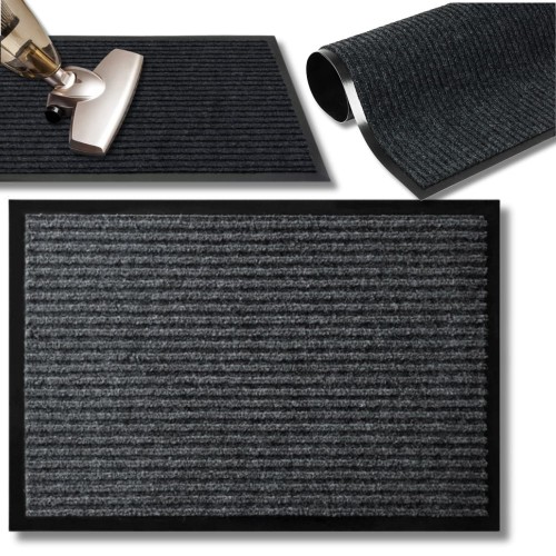 Wycieraczka pod drzwi wewnętrzna do butów duża mata antypoślizgowa 40x60