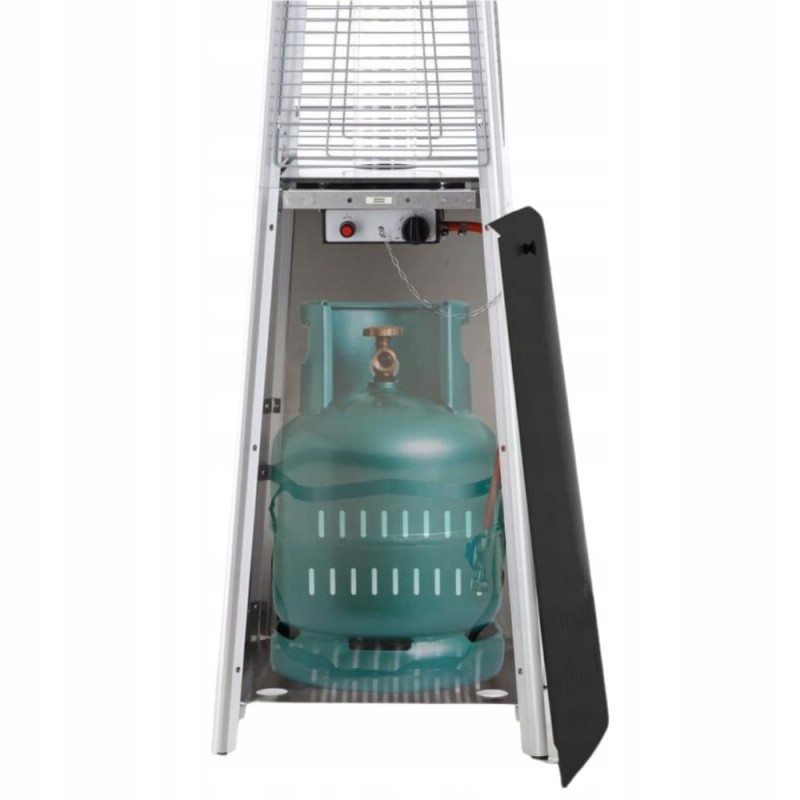 Ogrzewacz tarasowy gazowy parasol grzewczy 13kW Promiennik gazowy ogrodowy