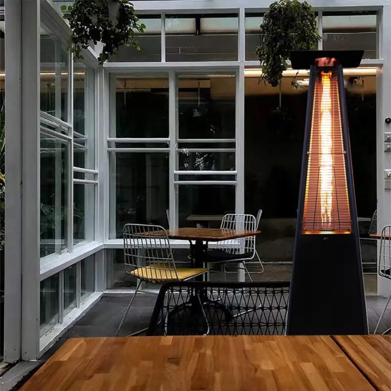 Ogrzewacz tarasowy gazowy parasol grzewczy 13kW Promiennik gazowy ogrodowy