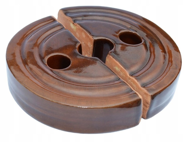 KAMIEŃ DOCISKOWY do beczki 12-16L kamionka kiszenia kapusty 21cm
