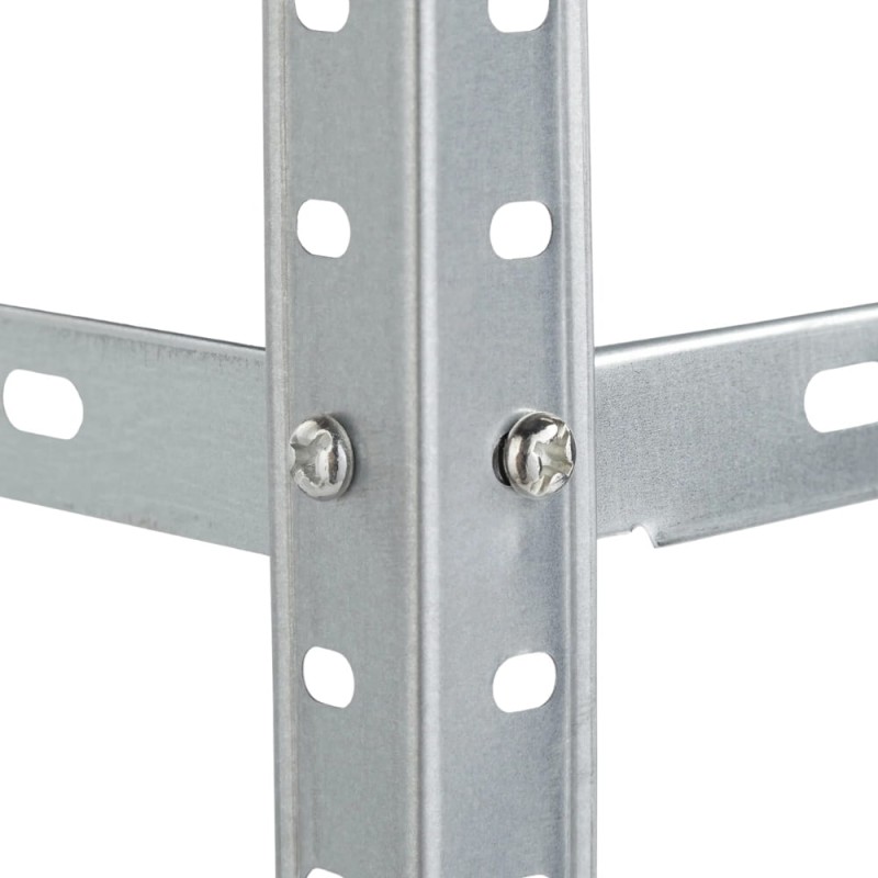 Regał metalowy magazynowy 2w1 warsztatowy 5 półek garażowy 180x90x40 300kg