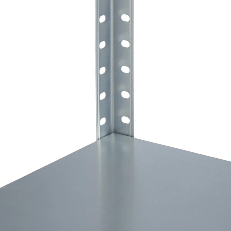 Regał metalowy magazynowy 2w1 warsztatowy 5 półek garażowy 180x90x40 300kg
