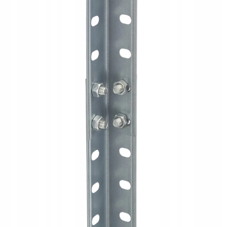 Regał metalowy magazynowy 2w1 warsztatowy 5 półek garażowy 180x90x40 300kg