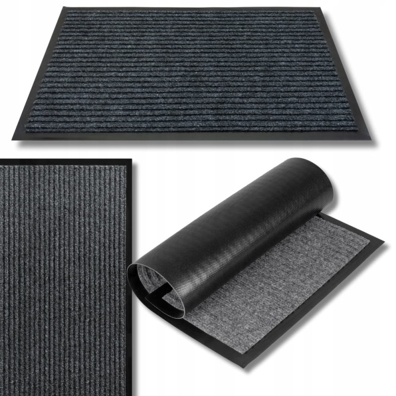 WYCIERACZKA pod drzwi 90x150 gumowa PVC ANTYPOŚLIZGOWA wewnętrzna / zew