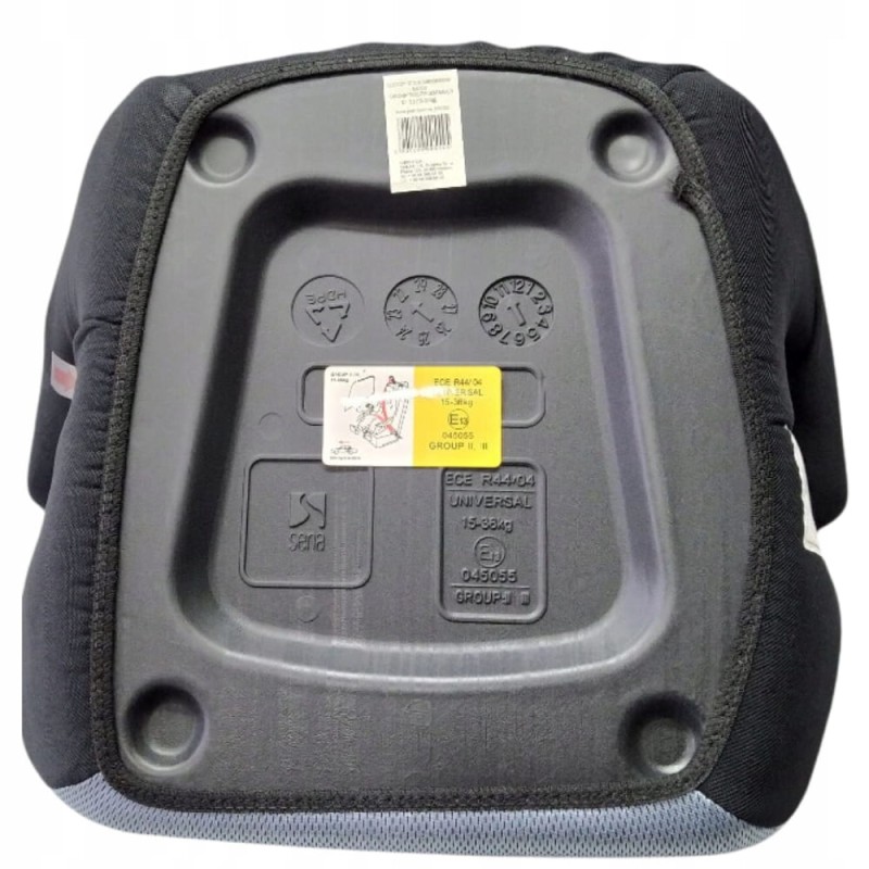 Fotelik podstawka samochodowa 15-36KG siedzisko Marco 125-150 cm szara R129