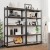 Regał metalowy magazynowy Warsztatowy Garaż Piwnica 180X90X40 czarny 875KG