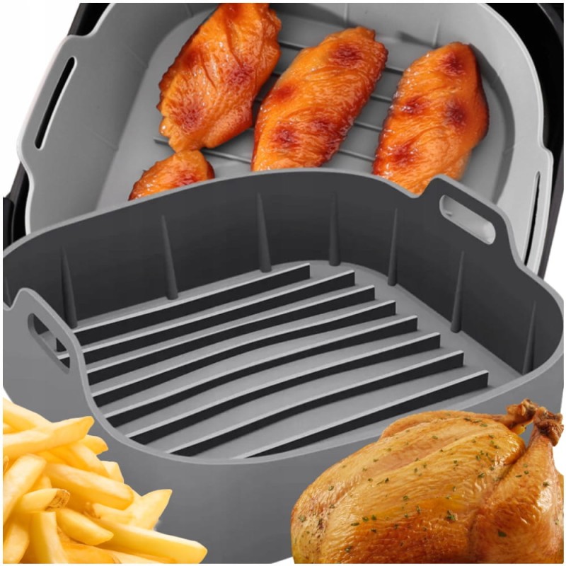 Wkład silikonowy do frytkownicy beztłuszczowej AIR FRYER Forma do pieczenia