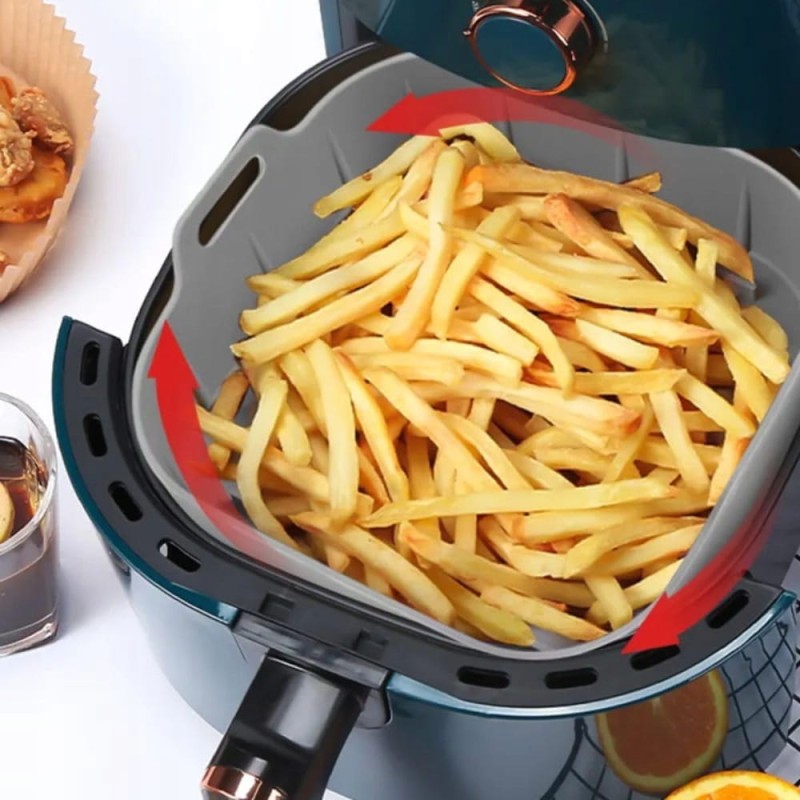 Wkład silikonowy do frytkownicy beztłuszczowej AIR FRYER Forma do pieczenia