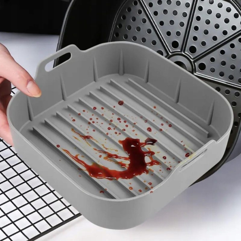 Wkład silikonowy do frytkownicy beztłuszczowej AIR FRYER Forma do pieczenia