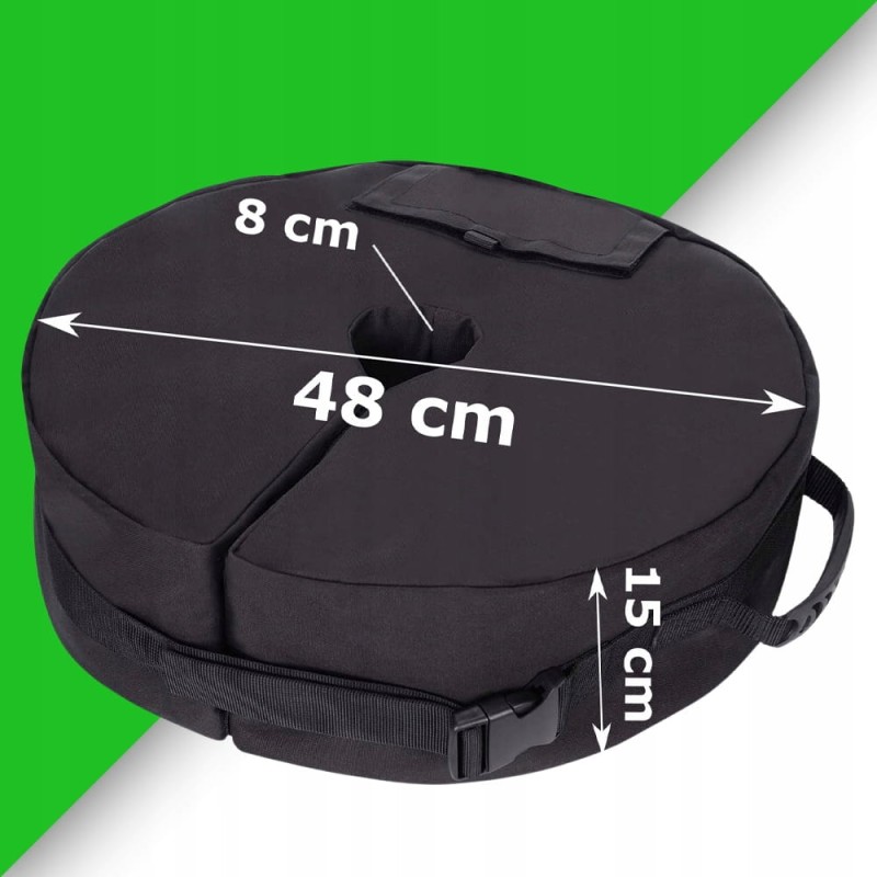 Podstawa do parasola ogrodowego Obciążenie podstawy Stabilizator parasola