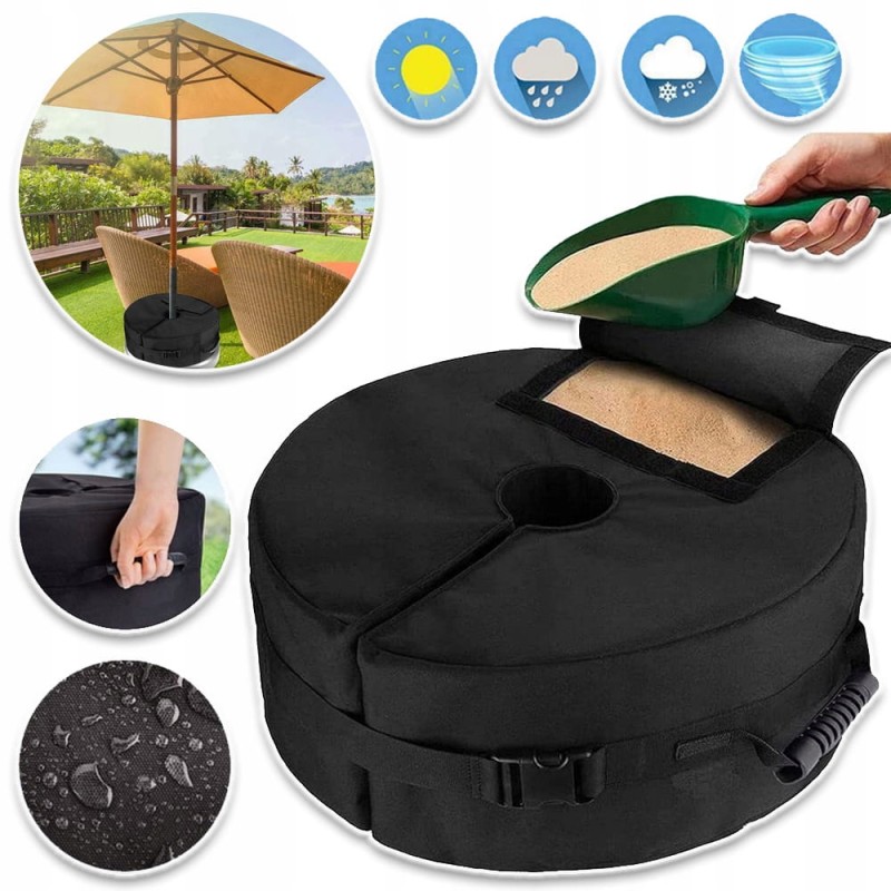 Podstawa do parasola ogrodowego Obciążenie podstawy Stabilizator parasola