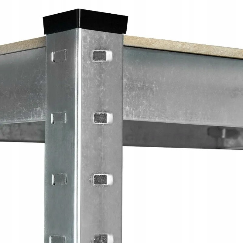 Regał magazynowy 180x90x40 metalowy warsztatowy garażu piwnicy 5półek 875kg