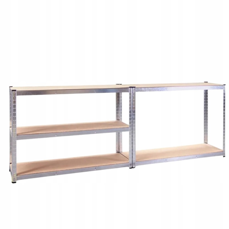 Regał warsztatowy 180x90x40 metalowy do garażu magazynowy 6 półek 1050kg