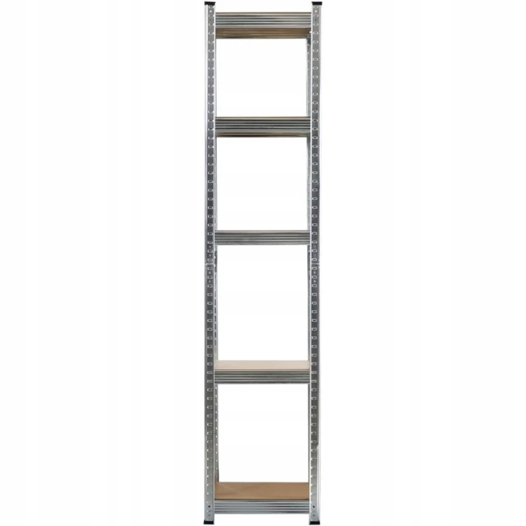 Regał metalowy magazynowy 2w1 warsztatowy 5 półek garażowy 180x40x40 875kg