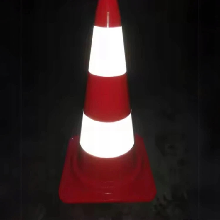 8 x Pachołek drogowy 43cm U-23 Pachołki drogowe elastyczne odblaskowe