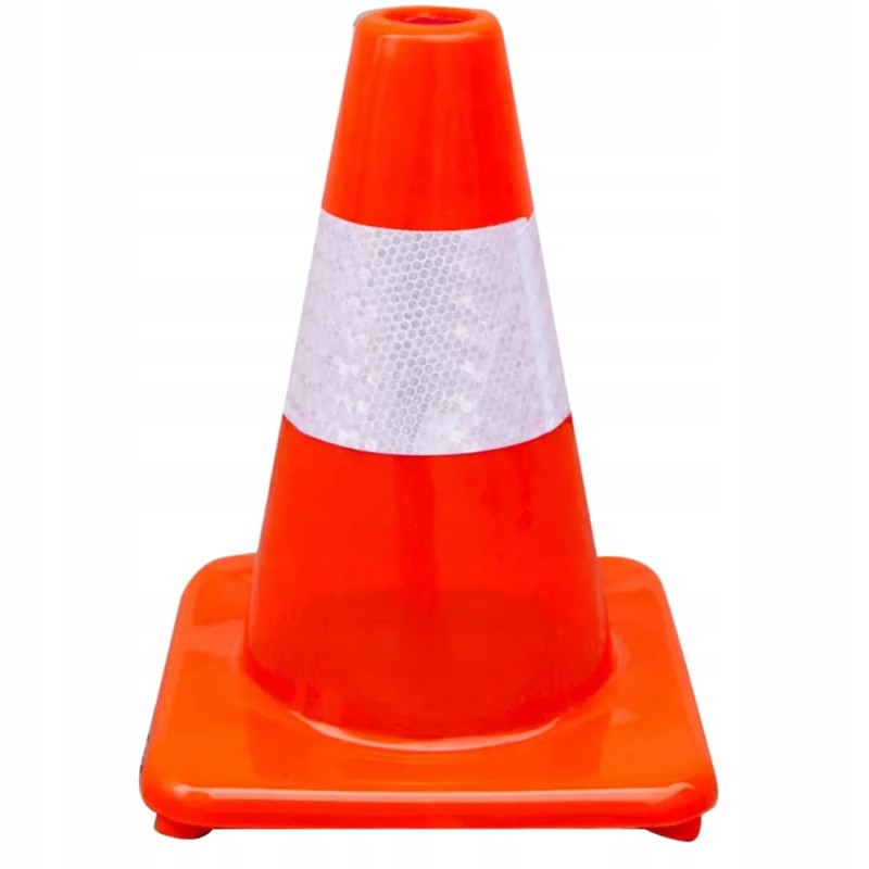 Pachołek drogowy 30cm U-23 Pachołki drogowe elastyczne odblaskowe