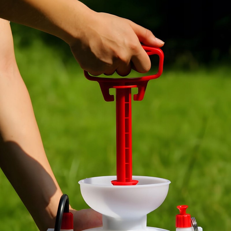 Opryskiwacz Ciśnieniowy Ręczny Ogrodowy Lekki Lanca Spryskiwacz 8l