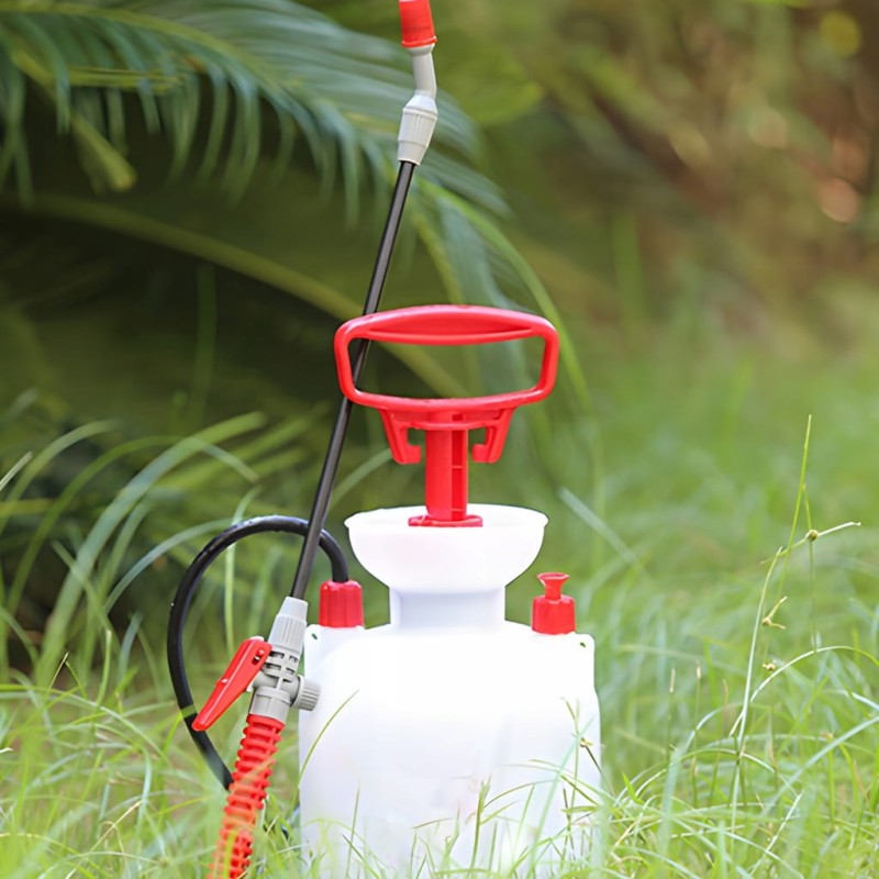 OPRYSKIWACZ CIŚNIENIOWY RĘCZNY OGRODOWY LEKKI LANCA SPRYSKIWACZ 5L