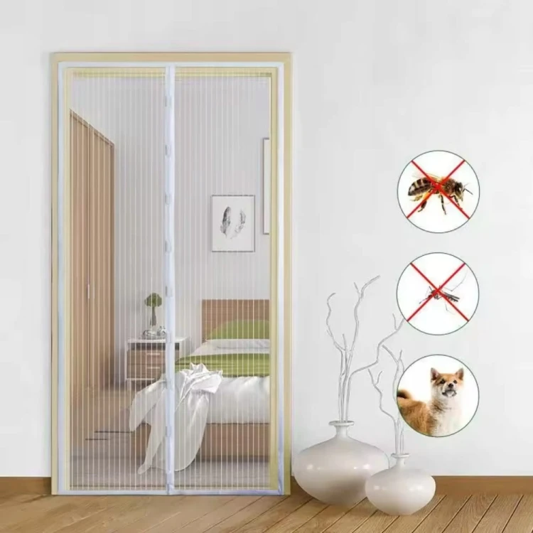 Moskitiera Na Drzwi Okno Balkonowe Magnetyczna Wymiar 80/90/100 x 210/220cm