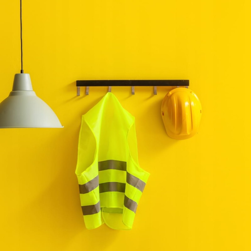 Kamizelka odblaskowa ostrzegawcza żółta XXL drogowa BHP seledynowa z CE