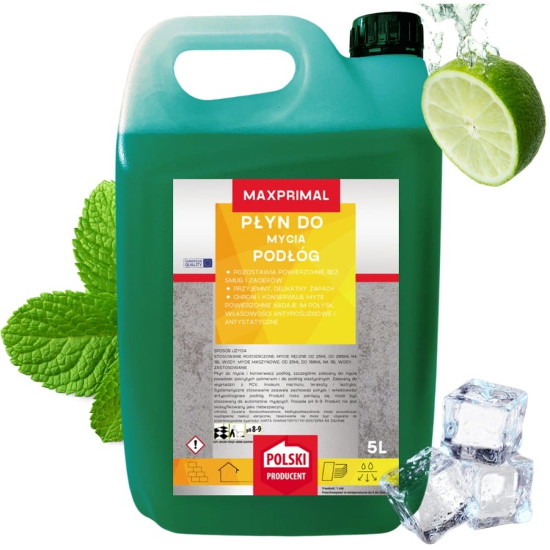 Uniwersalny Płyn Koncentrat Do Mycia Czyszczenia Podłóg Paneli PCV 5L