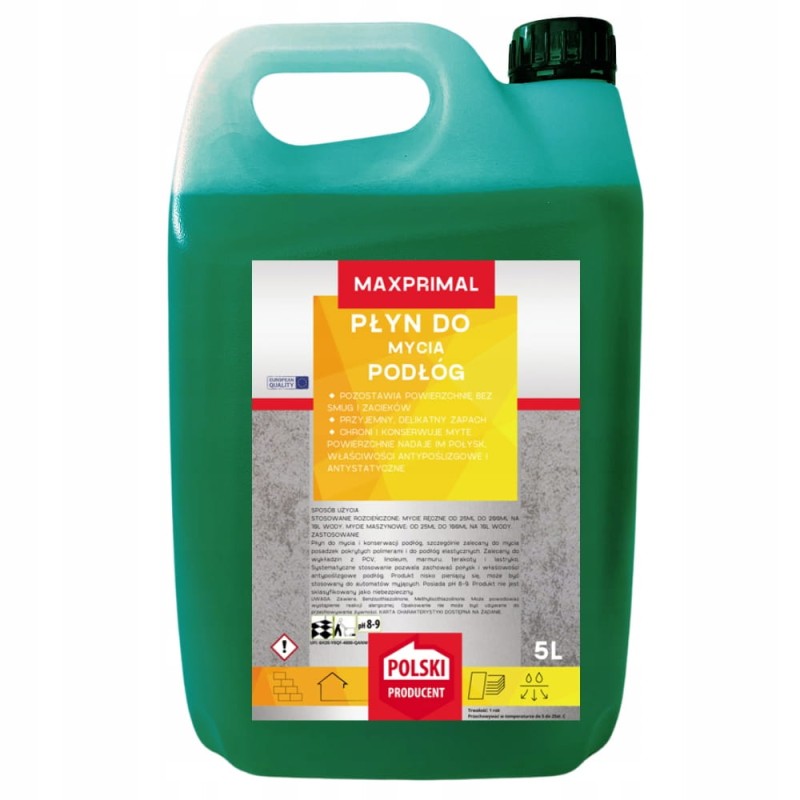 Uniwersalny Płyn Koncentrat Do Mycia Czyszczenia Podłóg Paneli PCV 2x5L 10L