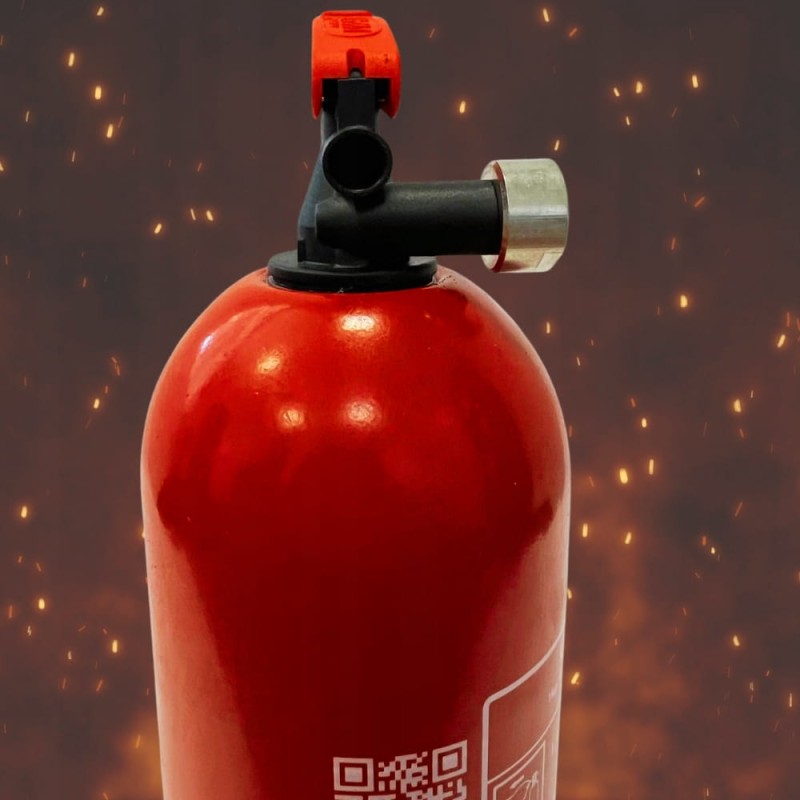Gaśnica samochodowa proszkowa 1kg GP-1 Z Manometrem ROK 2025 ABC UCHWYT