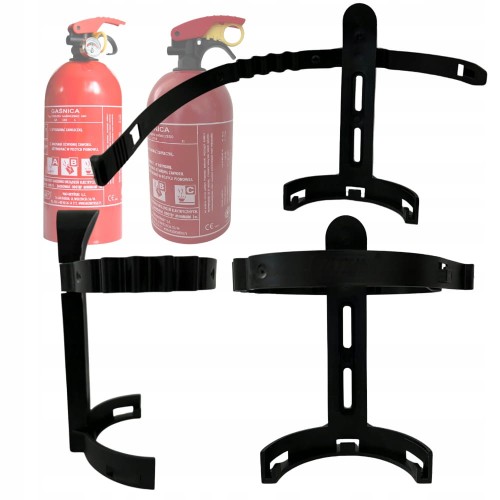 Uchwyt do gaśnicy samochodowej Mocowanie Wieszak plastikowy do bagażnika