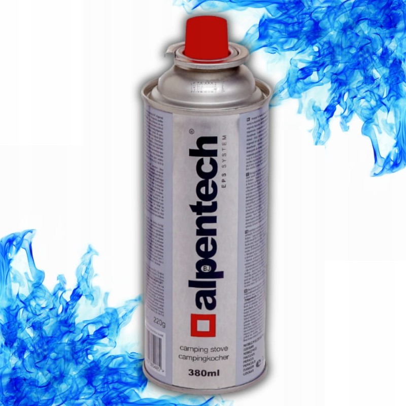 Kartusz Gazowy Alpentech Gaz do Palników Kuchenek Piecyków Grilla 380ml
