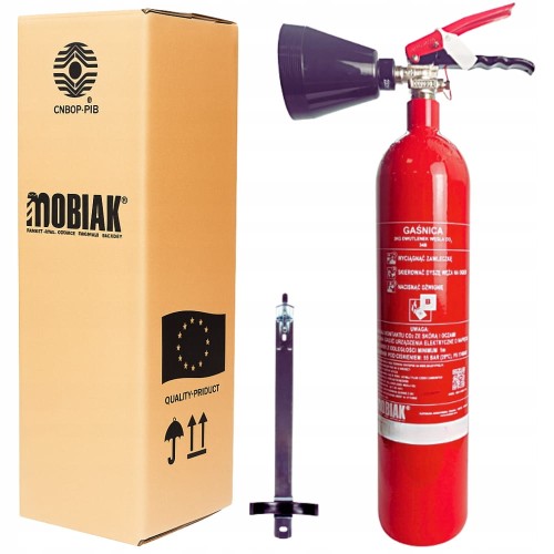 Gaśnica śniegowa 2kg CO2 GS2x Urządzeń Elektrycznych i Elektroniki UDT 2026