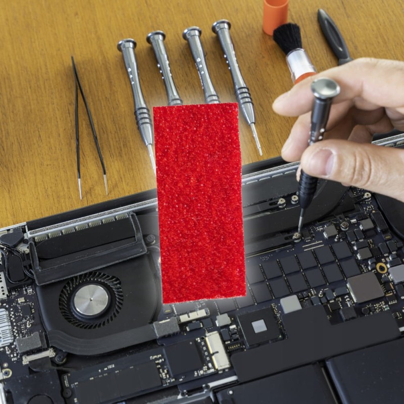 ASPP Sticker 40x100mm GASZENIE ROZDZIELNI do 20L taśma ogniochronna ABC/E