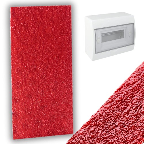 ASPP Sticker 200x100mm GASZENIE ROZDZIELNI do 65L taśma ogniochronna ABC/E