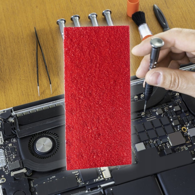 ASPP Sticker 200x100mm GASZENIE ROZDZIELNI do 65L taśma ogniochronna ABC/E