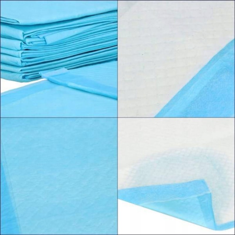 Podkłady Chłonne Dla Zwierząt Higieniczne 60×60cm 100szt Nauka Sikania