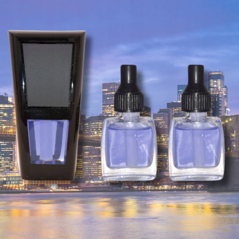 Zapach do samochodu kratki nawiewu Długotrwał 180dni Fresco 3w1 Black Night