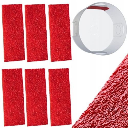 ASPP Sticker S 35x15mm GASZENIE GNIAZDKA ELEKTRYCZ taśma ogniochronna 6szt.