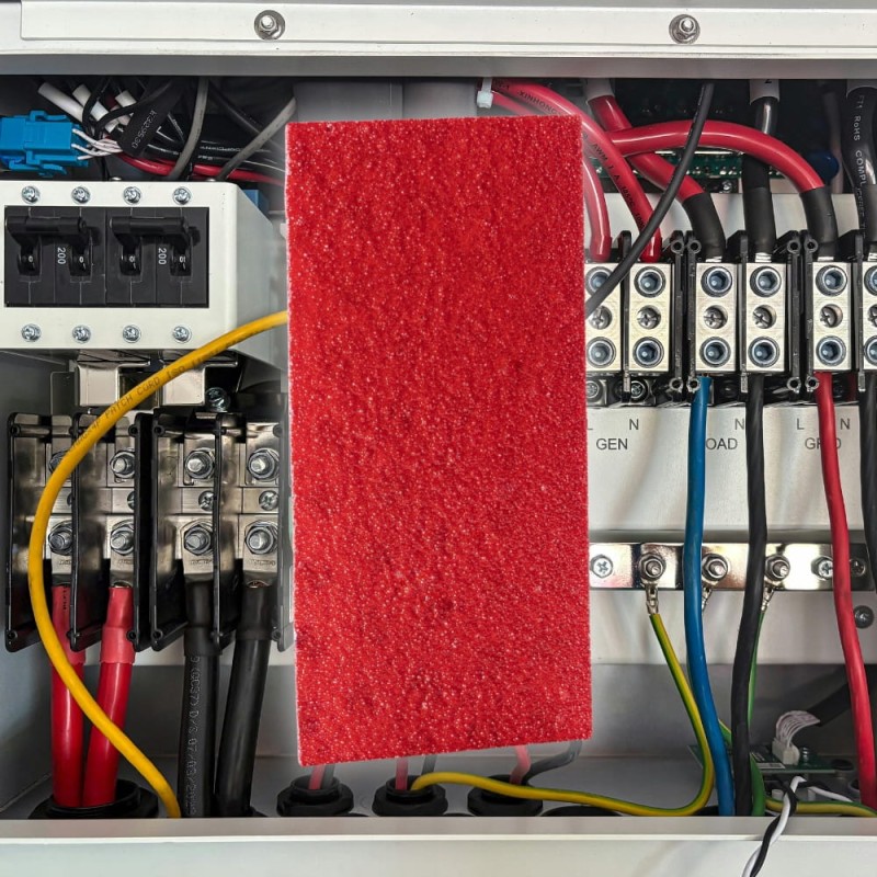 ASPP Sticker S 35x15mm GASZENIE GNIAZDKA ELEKTRYCZ taśma ogniochronna 6szt.