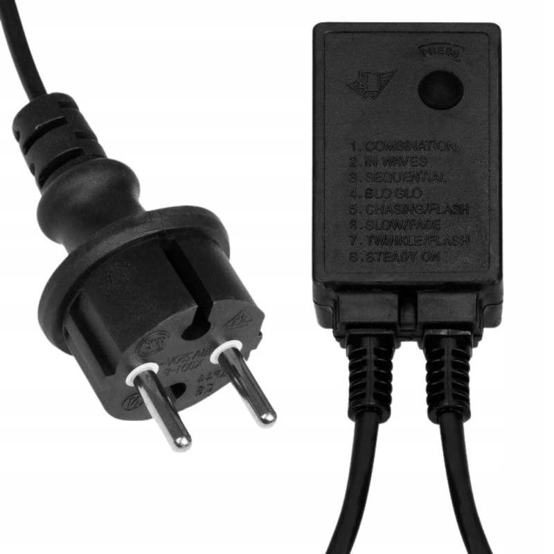 Wąż Świetlny Zewnętrzny 720LED Lampki Choinkowe IP44 30m Programator Multi