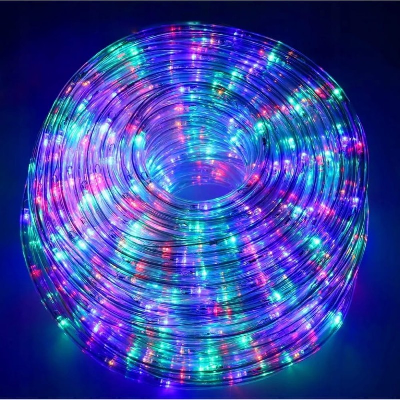 Wąż Świetlny Zewnętrzny 720LED Lampki Choinkowe IP44 30m Programator Multi