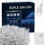 Białe Zimne Sople 300LED Flash 13,3m Lampki Kurtyna Zewnętrzna Świąteczna