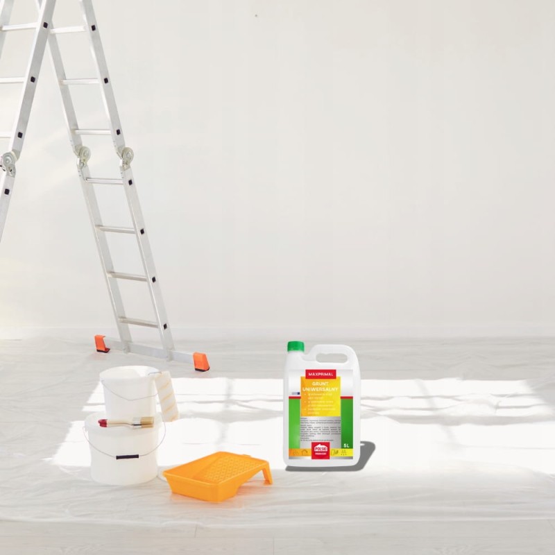 Grunt Uniwersalny Do Ścian Betonu Gładzi Pod Tynk Farbę Karton Gips 5L