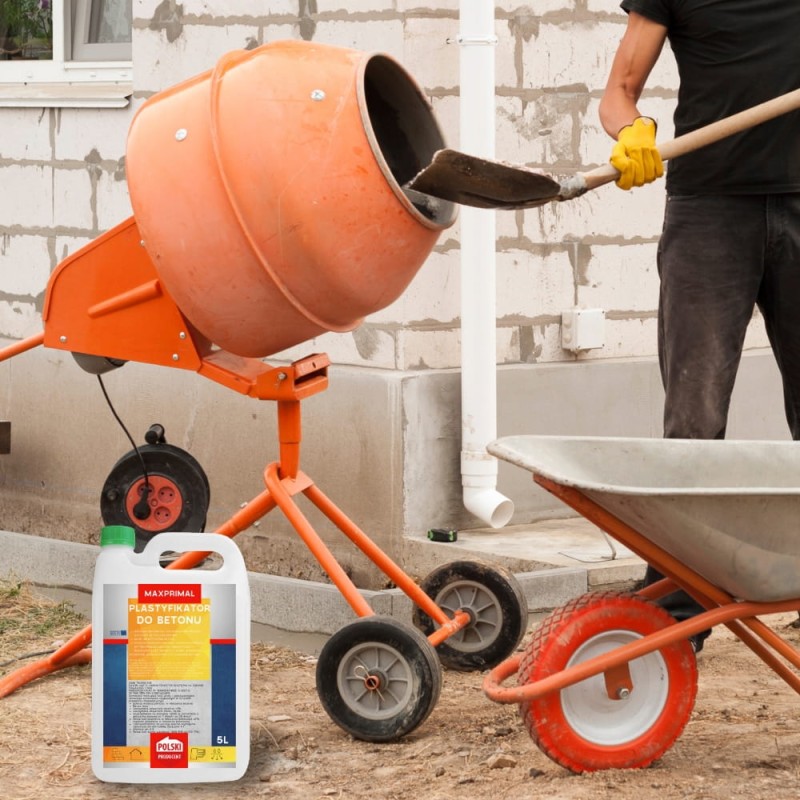 Plastyfikator Do Betonu 5L Beton Posadzki Wylewki Galanteria Betonowa