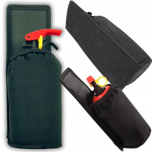 Uchwyt Na Gaśnicę Samochodową Do Bagażnika Na Rzep Pokrowiec Etui Torba