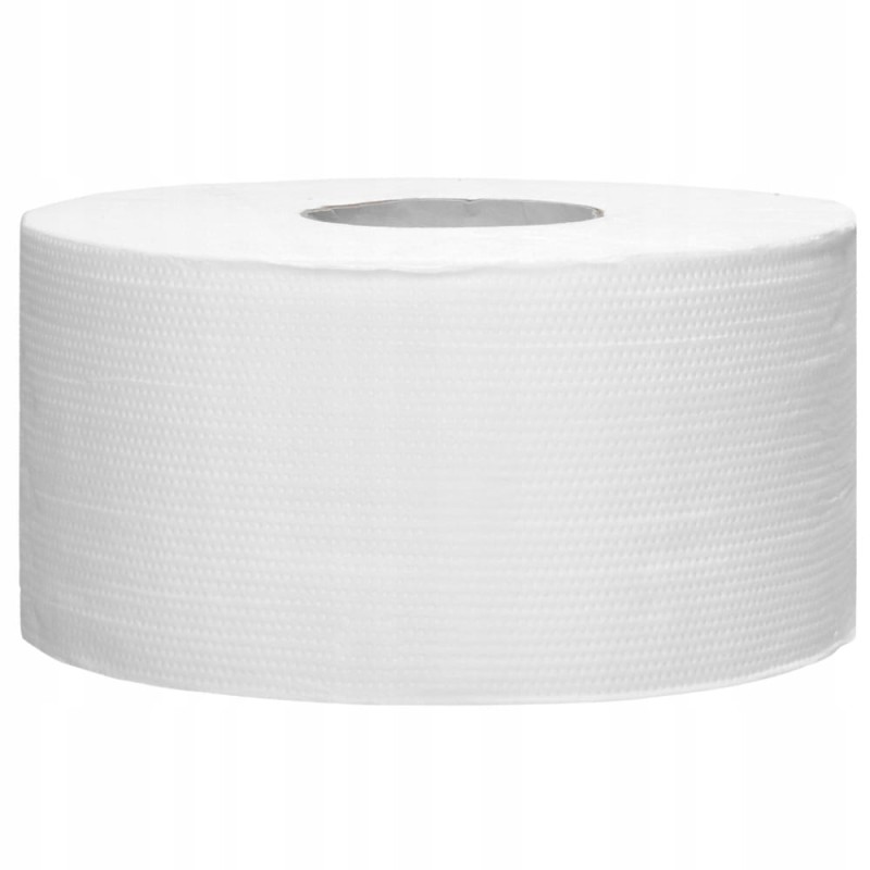 Papier toaletowy do podajnika JUMBO Premium biały 2W celuloza 100m 12 rolek