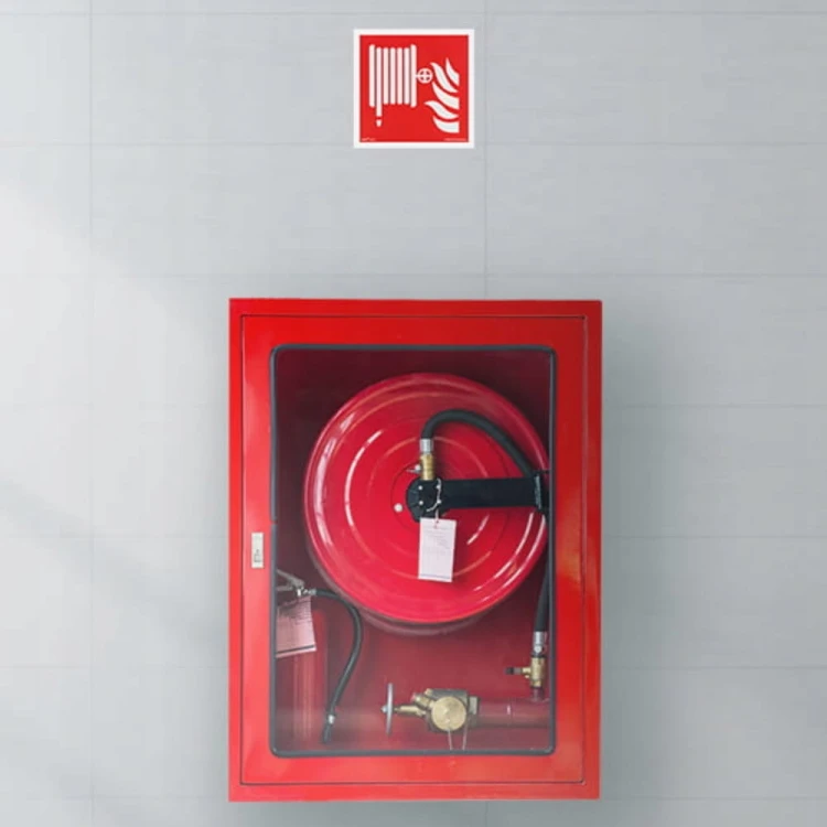 Znak ochrony PPOŻ Hydrant Wewnętrzny 15x15 cm płyta PCV fotoluminescencyjna