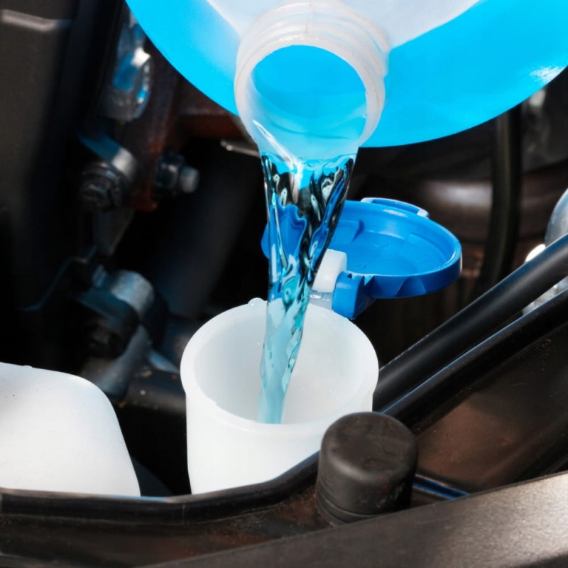 Płyn Do Spryskiwaczy Zimowy 2x5L Na Zimę Na Mróz Gotowy + Lejek -20°C 10L