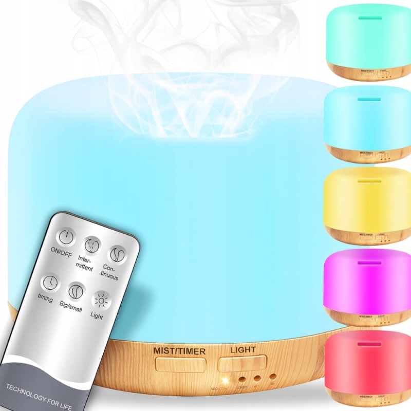 Nawilżacz Powietrza Lampka Nocna Do Sypialni Dla Dzieci Dyfuzor Zapachowy
