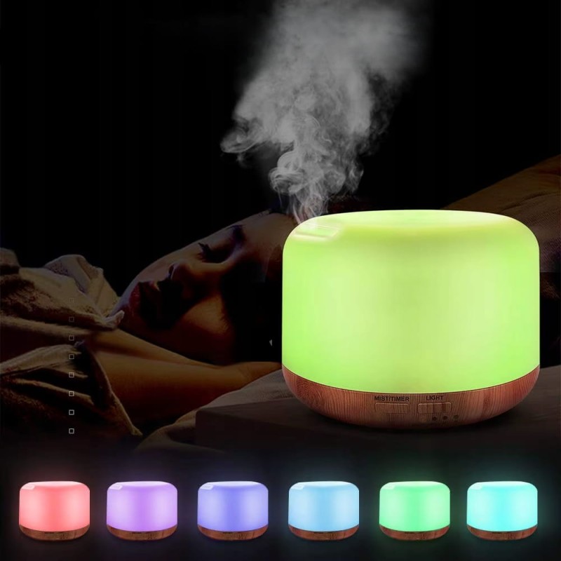 Nawilżacz Powietrza Lampka Nocna Do Sypialni Dla Dzieci Dyfuzor Zapachowy